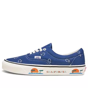 Кроссовки og era lx 'paisley - true blue' Vans, синий
