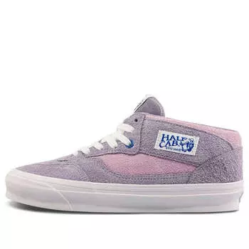 Кроссовки og half cab lx 'hairy suede - grey ridge' Vans, серый