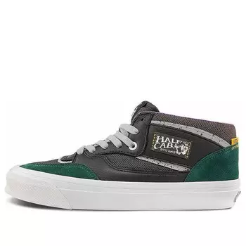 Кроссовки og half cab ul lx 'black green' Vans, черный