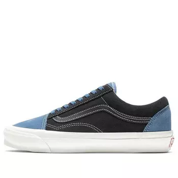 Кроссовки og old skool lx 'navy raven' Vans, синий