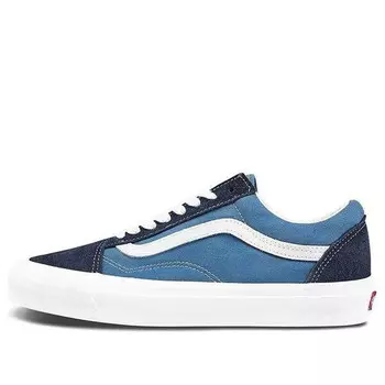 Кроссовки og old skool lx 'navy' Vans, синий