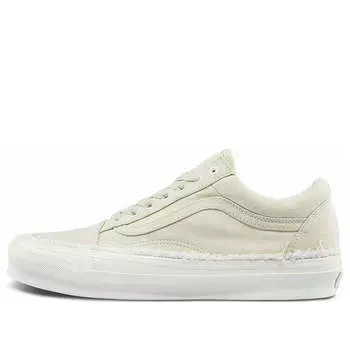 Кроссовки og old skool lx 'raw edge - vintage white' Vans, белый