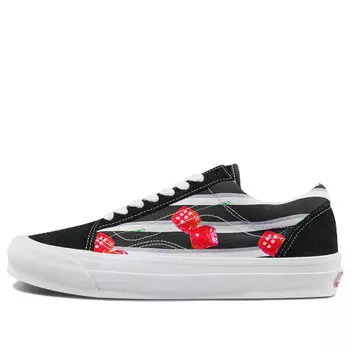 Кроссовки og old skool lx 'snake eyes - black' Vans, черный