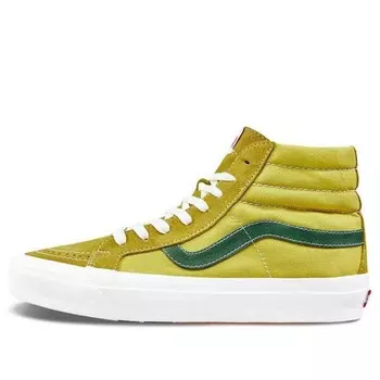 Кроссовки og sk8-hi lx 'green sulphur' Vans, желтый