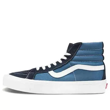 Кроссовки og sk8-hi lx 'navy' Vans, синий