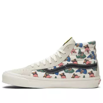 Кроссовки og sk8-hi lx 'spongebob' Vans, белый