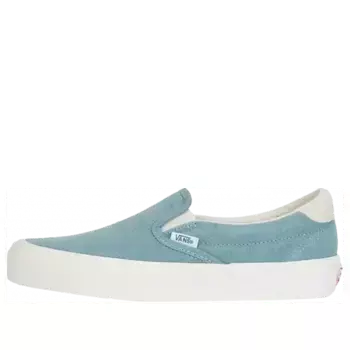 Кроссовки og slip-on 59 lx suede 'smoke blue' Vans, синий