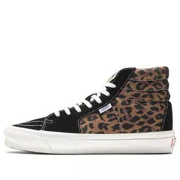 Кроссовки og style 138 ns lx 'leopard' Vans, черный
