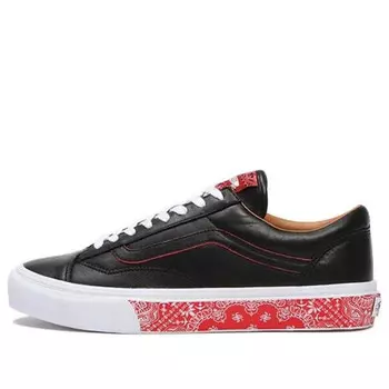 Кроссовки og style 36 lx 'bandana black racing red' Vans, черный