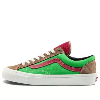 Кроссовки og style 36 lx 'red green' Vans, зеленый