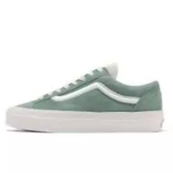 Кроссовки og style 36 lx vault 'green white' Vans, зеленый