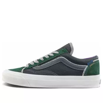 Кроссовки og style 36 ul lx 'black green' Vans, черный