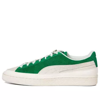 Кроссовки og suede trail lace 'green' Puma, зеленый