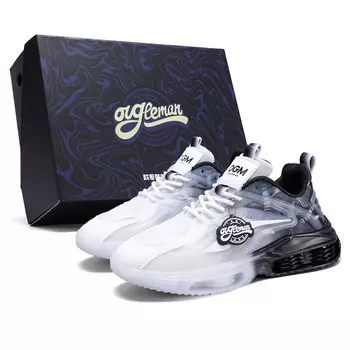 Кроссовки Ogoman OUGLEMEN Chunky Sneakers Men Low-top, голубой