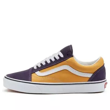 Кроссовки old skool '2-tone - honey gold purple' Vans, фиолетовый