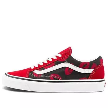 Кроссовки old skool 36 dx 'anaheim factory - hotlips' Vans, красный