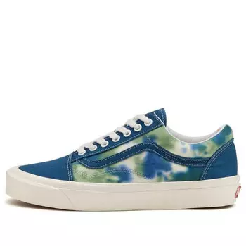 Кроссовки old skool 36 dx anaheim factory 'blue' Vans, синий