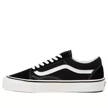 Кроссовки old skool 36 dx 'black white' Vans, черный