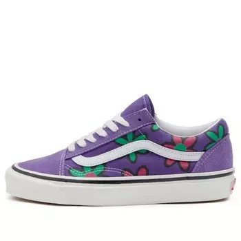 Кроссовки old skool 36 dx 'purple green red' Vans, фиолетовый