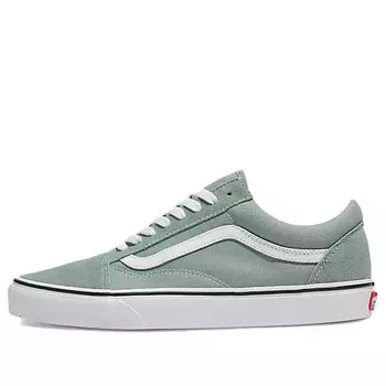 Кроссовки old skool 'color theory - iceberg green' Vans, зеленый