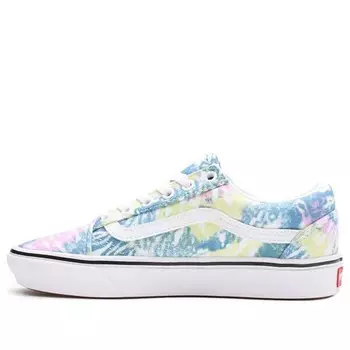Кроссовки old skool comfycush 'tie-dye' Vans, мультиколор