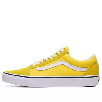 Кроссовки old skool 'cyber yellow' Vans, оранжевый