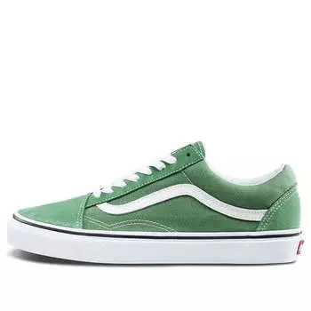 Кроссовки old skool 'deep grass green' Vans, зеленый