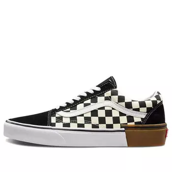 Кроссовки old skool 'gum block' Vans, черный