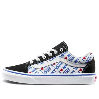 Кроссовки old skool 'i heart my ' Vans, черный