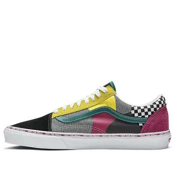 Кроссовки old skool 'juxtapoze pack' Vans, черный