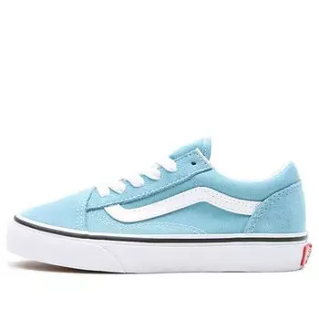 Кроссовки old skool k shoes blue Vans, синий