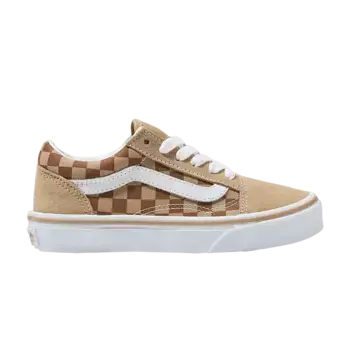 Кроссовки Old Skool Kids, цвет Checkerboard - Neutral Brown