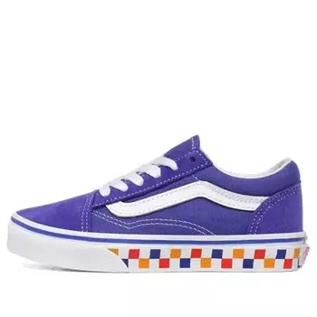 Кроссовки old skool kids purple Vans, фиолетовый