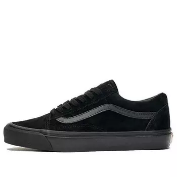 Кроссовки old skool lx leather suede 'black' vn0a36c869e Vans, черный