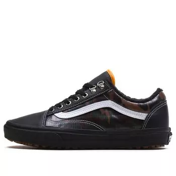 Кроссовки old skool mte 'camo' Vans, черный