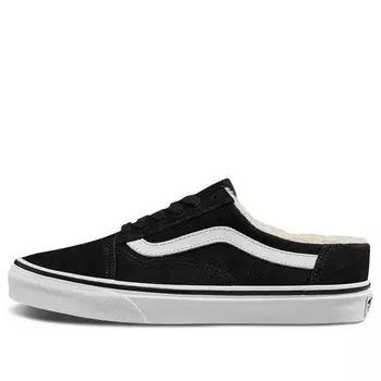 Кроссовки old skool mule 'black white' Vans, черный