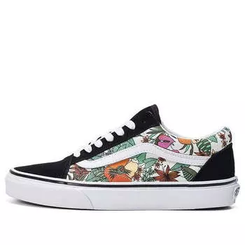 Кроссовки old skool 'multi tropic' Vans, черный