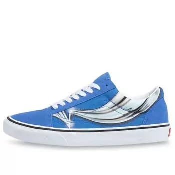 Кроссовки old skool 'nebula blue white' Vans, синий