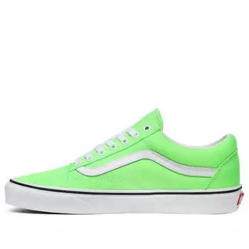 Кроссовки old skool 'neon green gecko' Vans, зеленый