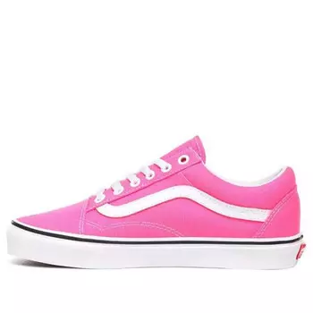 Кроссовки old skool 'neon - knockout pink' Vans, белый
