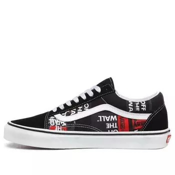 Кроссовки old skool 'packing tape - black' Vans, черный