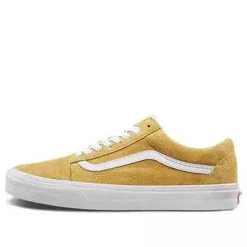 Кроссовки old skool pig suede 'mango mojito' Vans, желтый