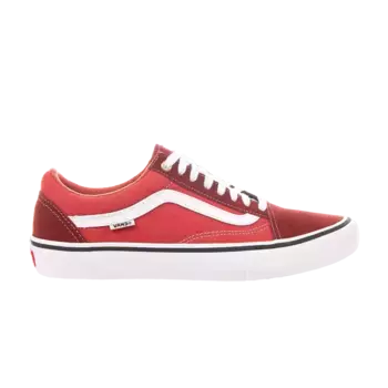 Кроссовки Old Skool Pro Vans, красный