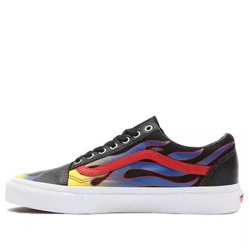 Кроссовки old skool 'racer - black' Vans, черный