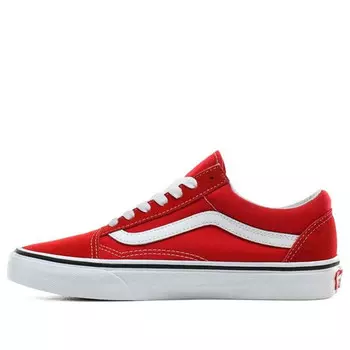 Кроссовки old skool 'racing red' Vans, красный
