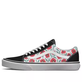 Кроссовки old skool 'rainbow spot leopard' Vans, черный