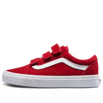 Кроссовки old skool red Vans, красный