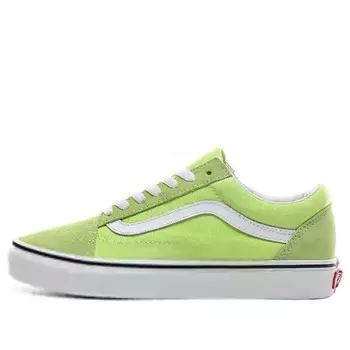 Кроссовки old skool 'sharp green' Vans, белый