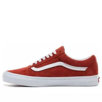 Кроссовки old skool suede 'burnt brick' Vans, красный