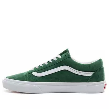 Кроссовки old skool suede 'fairway' Vans, зеленый